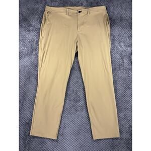 Public Rec Dealmaker 5 Pocket Performance Pants Mens 42x30 Beige Golf